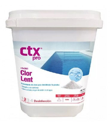 CTX   300       1KG TRICLORO POLVO - ENVASE CUADRADO