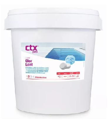 CTX 370. Cloro en pastillas de 250gr. 5kg. 31480