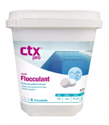 CTX 42 Floculante en tabletas de 25kg. 03120