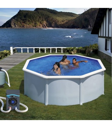 Bomba calor mini piscina elevada 20m3...