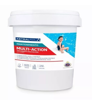 MULTIACCIÓN TABLETAS 250 GR. 25KG....