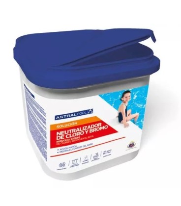 NEUTRALIZADOR DE CLORO Y BROMO 6 kg. 16578