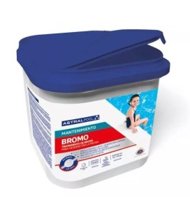 BROMO EN TABLETAS 20 g  5 kg. 16550 5 UD