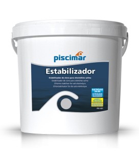 Estabilizador de cloro para electrolisis salina 4 Kg. Piscimar. 200067