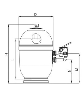 FILTRO RAPIDPOOL Ø 800 SIN... 2