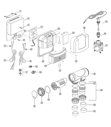 CONJUNTO ADAPTADORES DE UNIÓN Ø 63 MM...