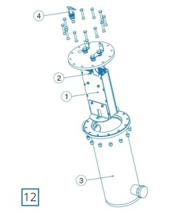 Repuesto flujostato D-40/50EX IDEGIS. AC00-030