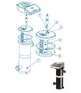 Junta EPDM Célula Neolysis IDEGIS. R-015-25