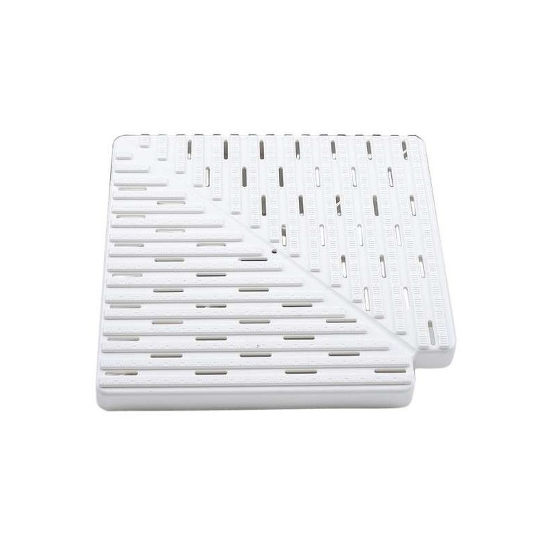 Placa esquina canal rebosadero 90o 35x245mm Astralpool. 22384