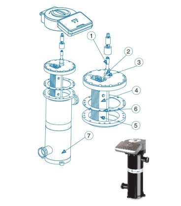 Célula Vaso NEO-12/24/32 IDEGIS. R-151