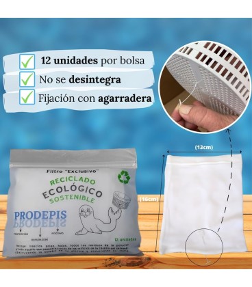 PREFILTRO PARA CESTO SKIMMER 13x16 cm...