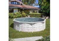 Piscina acero Finlandia Ø 460 x 120 cm GRE. KIT460N
