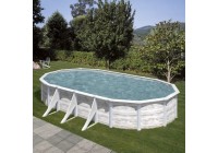 Piscina acero Finlandia 730 x 375 x 120 cm GRE. KIT730N