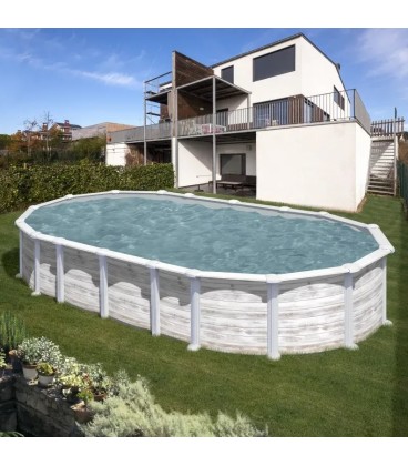 Piscina acero Islandia 610 x 375 x 132 GRE. KITPROV6188N