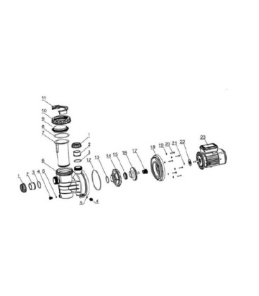 Difusor bomba Aspire. 00000081068