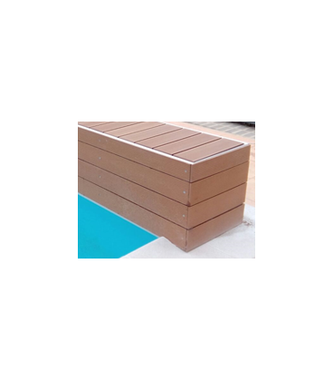 Cubierta de lamas Hawai 6 x 3 m....