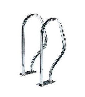 Pasamanos salida escalera 470x800 pletina rectangular Astralpool. 05543