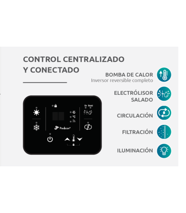 Bomba de calor piscina Poolex...