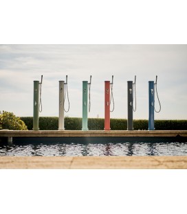 Ducha solar piscina Jolly Go 20L. Antracita. DS-JG141NO 2