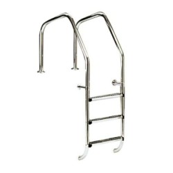 ESCALERA MODELO 1000 PARA REBOSADERO 2 PELDAÑOS LUXE+1 SEG.. 07515