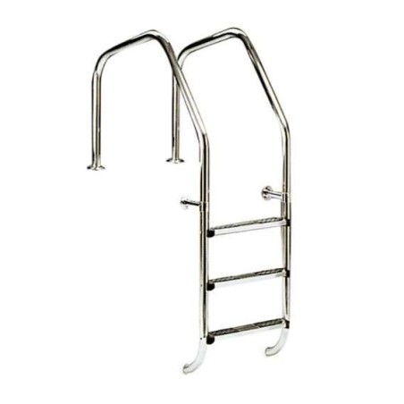 ESCALERA MODELO 1000 PARA REBOSADERO 2 PELDAÑOS LUXE+1 SEG.. 07515