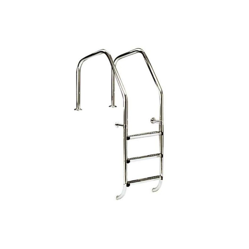 ESCALERA MODELO 1000 PARA REBOSADERO 3 PELDAÑOS LUXE+1 SEG.. 07516