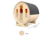 Sauna exterior Gaïa Bella Poolstar 3 plazas. HL-T160E