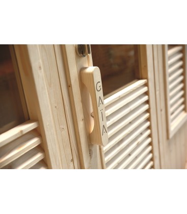 Sauna exterior Gaïa Bella Poolstar 3...