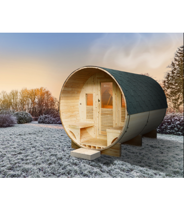 Sauna exterior Gaïa Luna Poolstar 6 plazas. HL-T250E
