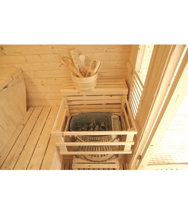 Sauna exterior Gaïa Luna Poolstar 6...