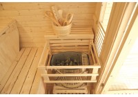 Sauna exterior Gaïa Luna Poolstar 6 plazas. HL-T250E