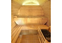 Sauna exterior Gaïa Luna Poolstar 6 plazas. HL-T250E