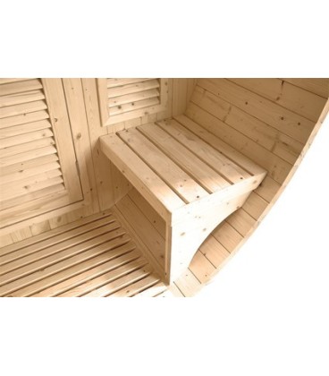 Sauna exterior Gaïa Luna Poolstar 6...