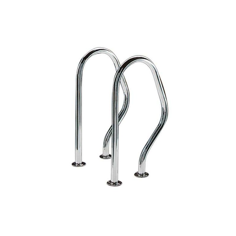 PASAMANOS SALIDA PISCINA MODELO 470 x 800 CON PLETINAS. 05542