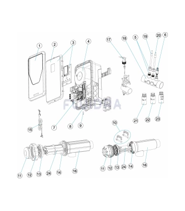 Clorador Salino Elite Connect 42 g/h....