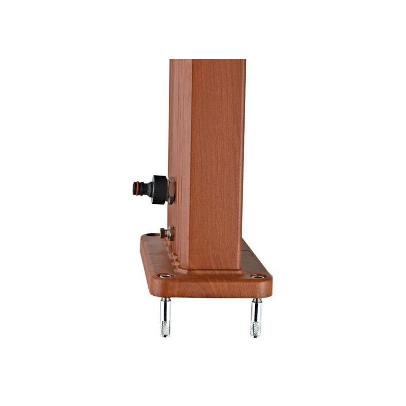 Ducha solar cuadrada aspecto madera Gre. DSALC32W