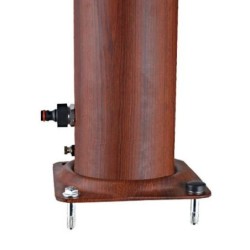 Ducha solar redonda aspecto madera Gre. DSALR32W