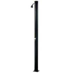 Ducha solar PVC negro Gre. 40664A