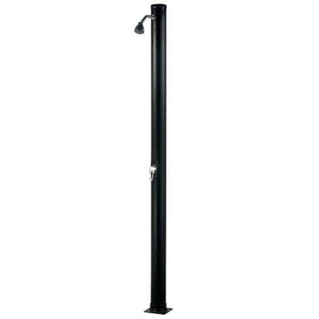 Ducha solar PVC negro Gre. 40664A