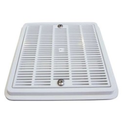 REJA DE DESAGÜE PISC. HORM. 252x252 mm PLASTICO. 34331