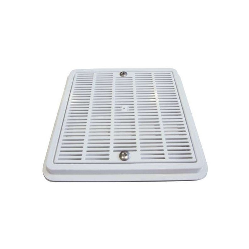 REJA DE DESAGÜE PISC. HORM. 252x252 mm PLASTICO. 34331