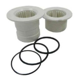 Nicho adaptador tubo Ø63 LumiPlus Mini Rapid hormigón AstralPool. 62395