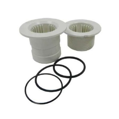 Nicho adaptador tubo Ø63 LumiPlus Mini Rapid hormigón AstralPool. 62395