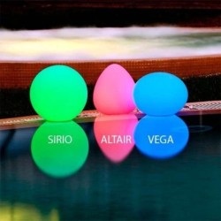 Lámpara portátil exterior piscina Starlight Sirio. 53938