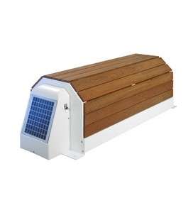 Imagen de KIT MECÁNICO CUB. AUT. NARBONNE SOLAR MED. MÁX. PISC. 4 X 9 m M. 150 Nm CAJÓN PVC COLOR MADERA. 37564