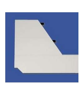 SOPORTES INOX EN U BLANCO DE H 900 mm S/SOPORTE VIGUETA