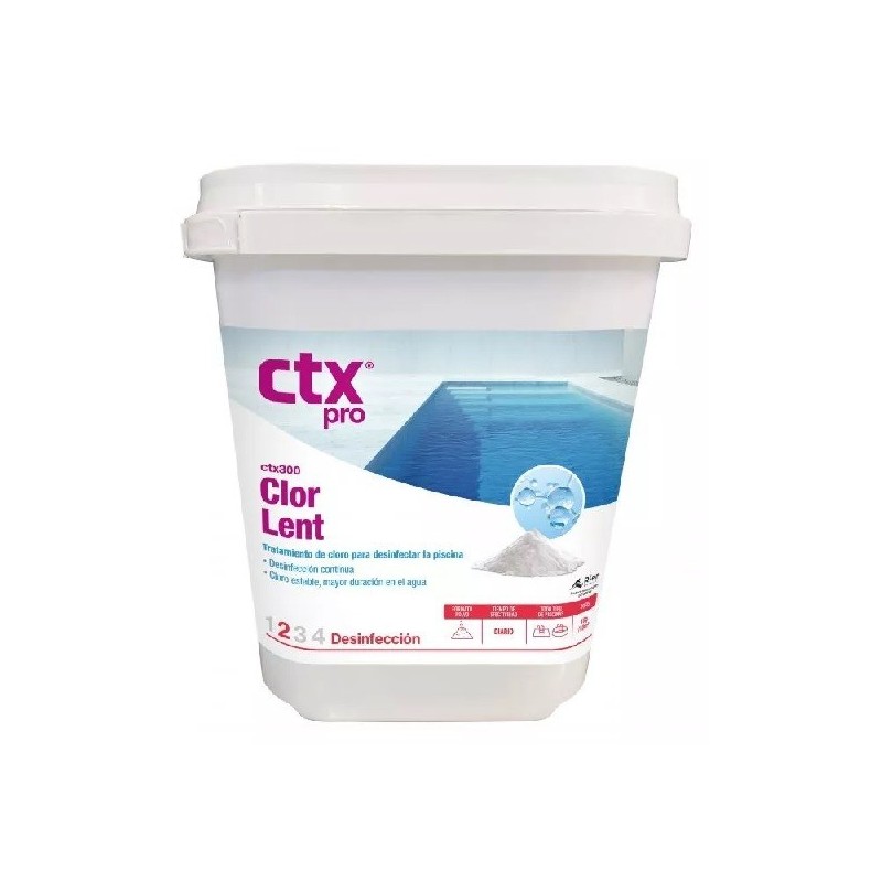 CTX 300 ClorLent 5KG. Tricloro en polvo. 03149