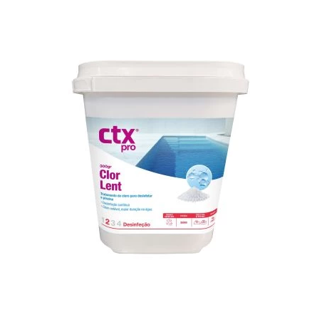 CTX 300GR ClorLent 25KG. Cloro granulado lento. 19195
