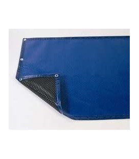 CUB. ISOTÉRMICA VERANO BURBUJAS AZUL/NEGRO LUXE FORMA LIBRE