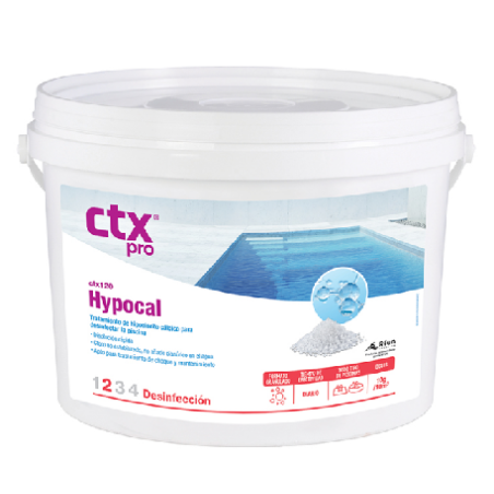 CTX 120 Hypocal 25KG. HIPOCLORITO GRANULADO. 03131